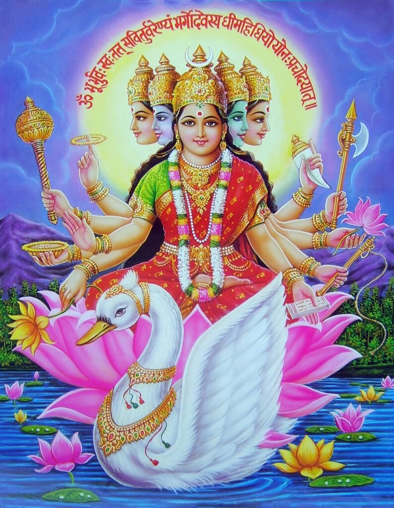 यज्ञोपवीत(जनेऊ) सनातन धर्म की पहली सिड़ी 4 Goddess Gayatri Maa Photo