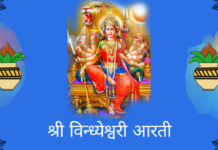 श्री विन्ध्येश्वरी आरती